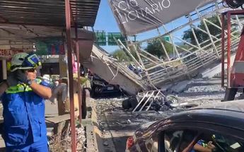 Se cae puente en San Nicolás | Especial
