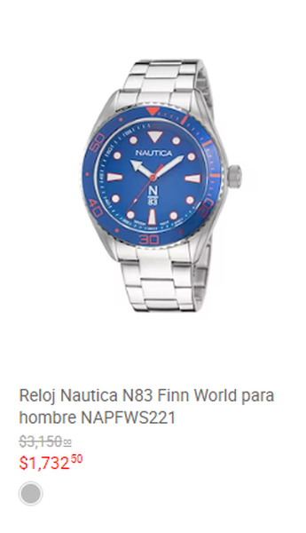 Reloj Naútica | Especial