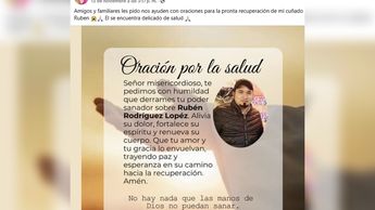Piden oración por Rubén Rodríguez, papá de la menor que murió en trágico accidente de Guadalupe. | Especial