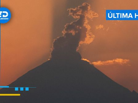 El semáforo de alerta volcánica del Popocatépetl está en Amarillo Fase 2 HOY 16 de marzo 2025 / Es Imagen