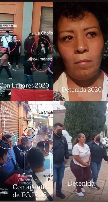 'La Chofis' o 'La Big Mama' contaba con al menos 5 detenciones. | C4 Jiménez