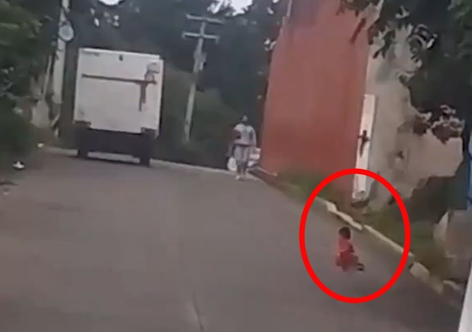 Según testigos, el bebé habría salido de un domicilio cercano sin supervisión | Especial