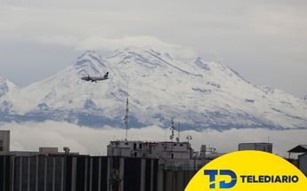 Así se ve el Iztaccíhuatl nevado HOY 23 de noviembre desde CdMx / Jorge Luis Menéndez