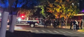 Tras el intento de robo hubo movilización policiaca en Arcos Vallarta / Usi Toledo