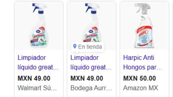 Limpiadores líquidos anti hongos en Monterrey. | Especial