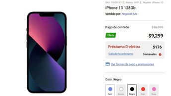 Elektra oferta en iPhone 13