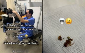 Mujer se entera que tenía una cucaracha en el oído.