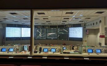 Centro de control de misiones espaciales tripuladas. | Especial