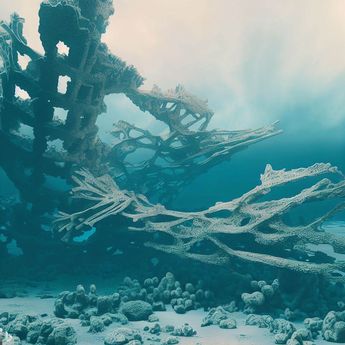 Arrecifes de oceános en 2100.