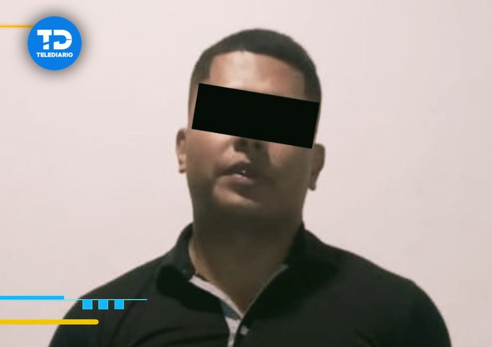 El identificado como Vladimir de 27 años, fue trasladado y puesto a disposición de un ministerio público. | Especial