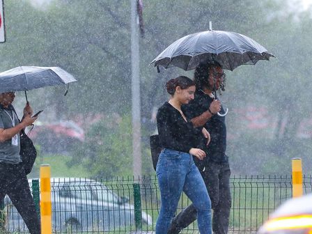 Se reportan lluvias fuertes en diferentes partes de Nuevo León | Especial