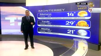Pronóstico del tiempo para Monterrey, con Abimael Salas - 21 de febrero de 2024