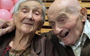 Abuelitos festejan 100 y 101 años de edad en Italia / Especial