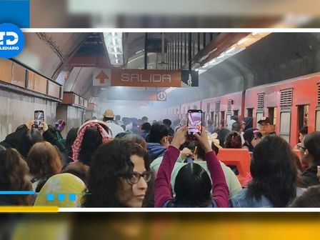 Retrasos en el Metro, 8 de julio 2024 | X: @NelyHerPa