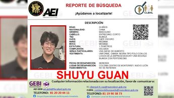 Shuyu Guan, de 24 años.| Especial
