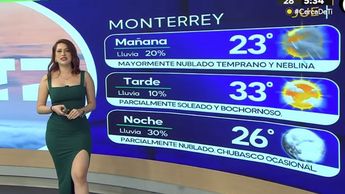 Clima en Monterrey jueves 19 de septiembre