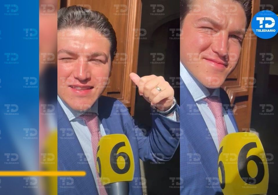 Samuel García llega a Palacio de Gobierno | Víctor González Garza
