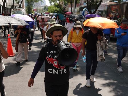 Los bloqueos de la CNTE irán desde el Auditorio Nacional hasta el Boulevard Puerto Aéreo | Cuartoscuro