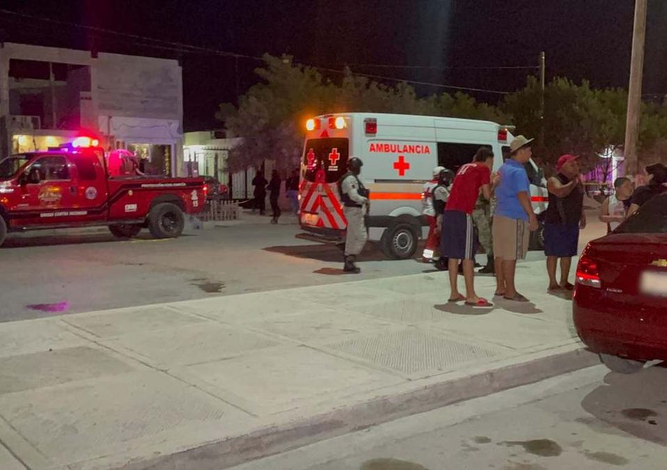 Un ataque a balazos en García dejó tres lesionados. | Leyda Estrada