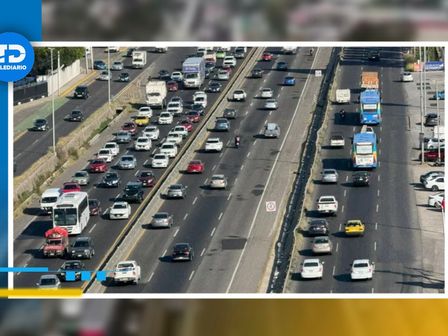 La autopista México-Querétaro enfrenta retos importantes como el congestionamiento vehicular. | ESPECIAL