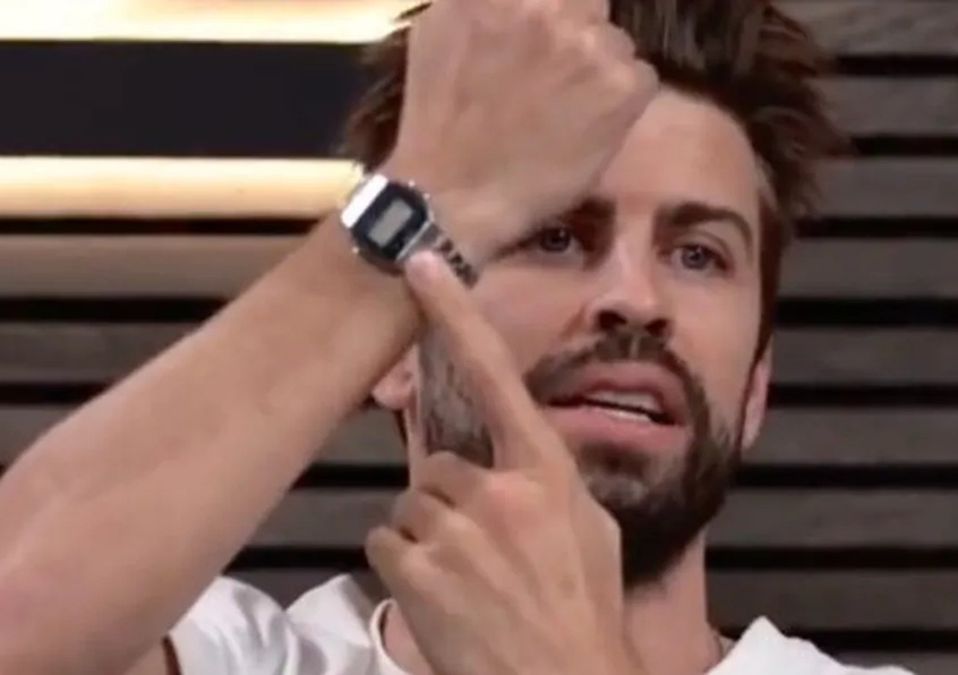 Gerard Piqué se presenta en transmisión en vivo con reloj Casio: ''Este reloj es para toda la vida''