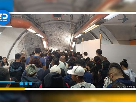 Retrasos en el Metro, 18 de abril 2024 | @Wlvrn7