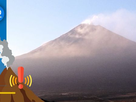 El semáforo de alerta volcánica del Popocatépetl está en Amarillo Fase 2 HOY 5 de diciembre de 2024 / Jaime Zambrano