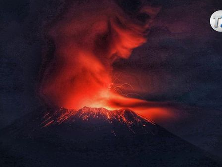 Actividad del volcán Popocatépetl | Andrés Lobato