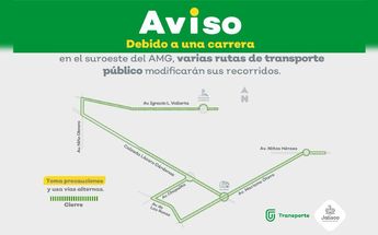 Varias rutas del transporte público modificarán su recorrido / Especial