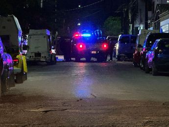 Movilización de autoridades por el ataque a balazos en Guadalupe, Nuevo León. | Susana Paredes