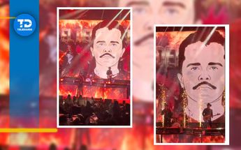Imágenes del 'Mencho' aparecieron en las pantallas del Auditorio Telmex/ Especial