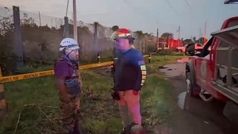 Cuerpos de rescate se encargaron de extraer el cuerpo del registro donde se encontraba. | Usi Toledo