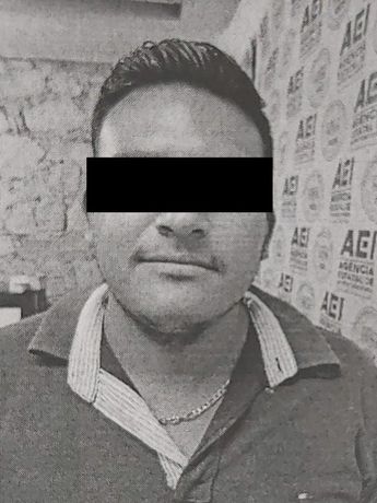 Víctor parecía sonreír al ser presentado ante la justicia en Oaxaca / Especial