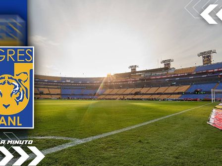 Así luce la cancha del Estadio Universitario, casa de los Tigres / @TigresOficial