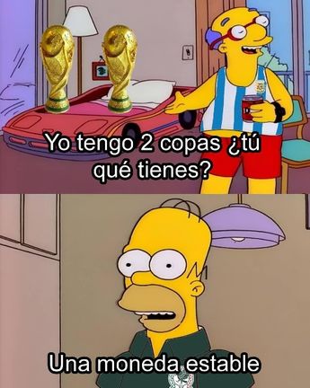 Mexicanos contra argentinos versión Los Simpson / Especial