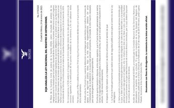 Comunicado de la Suprema Corte de Justicia de la Nación / SCJN