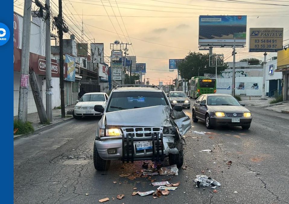 Conductor en presunto estado de ebriedad provoca choque en avenida Chapultepec. | Pedro Delgado