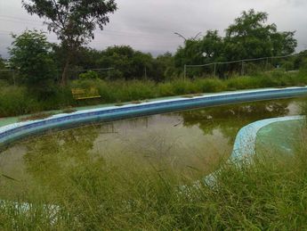 El parque se encuentra en malas condiciones. | Sandra González