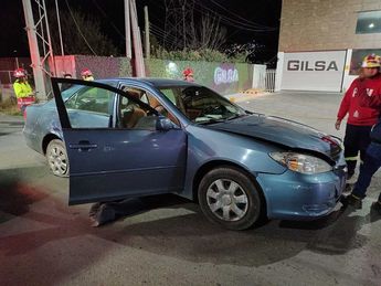 El motociclista presentó golpes principalmente en las piernas. | Agustín Martínez