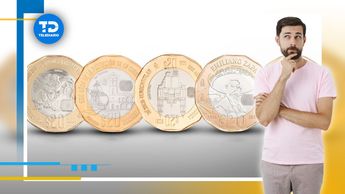 Hay tres monedas conmemorativas de 20 pesos que han llegado a costar hasta 4 millones de pesos / Telediario