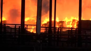 Última hora: Reportan fuerte incendio en un establo de Matamoros, Coahuila