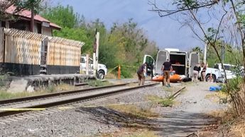 El hombre pudo haber estado viajando en el tren.| Especial