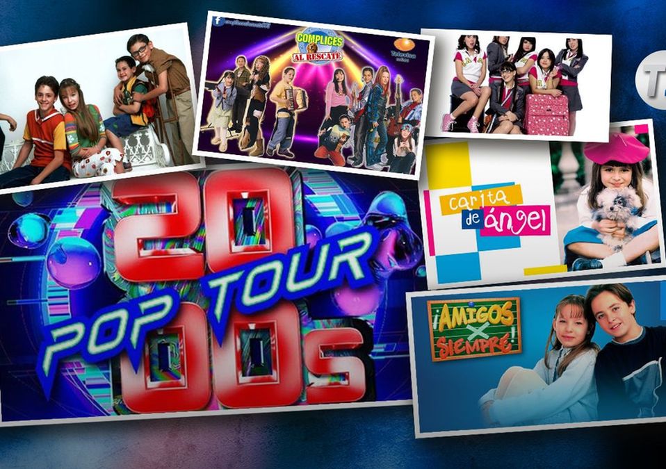 Amigos por siempre y otras telenovelas infantiles estarán en el 2000's Pop Tour