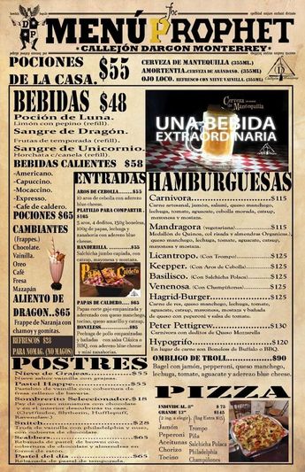 Cafetería Harry Potter Monterrey | Especial