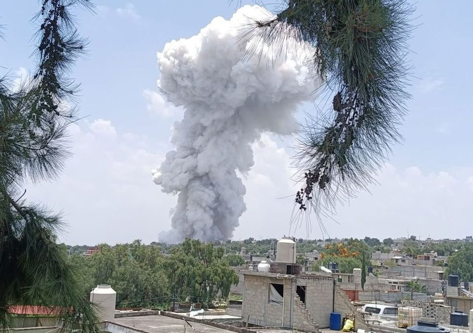 Alumnos de escuelas cercanas estaban saliendo cuando se presentó la explosión | Fernando Cruz