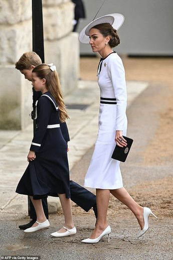 Kate Middleton y sus hijos en el Palacio de Buckingham | Especial