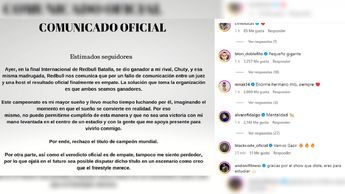 Fidalgo dio ánimos a Gazir tras la Batalla de Gallos Internacional 2024 / Captura