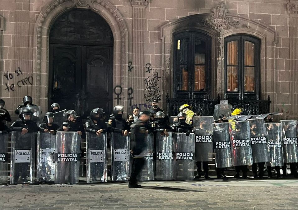Hubo actos vandálicos durante las manifestaciones del 8 de marzo. | Mayte Villasana