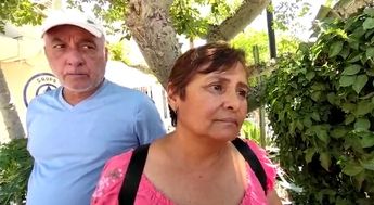 Oscar Sánchezviesca y Silvia Ortiz acuden a votar | Foto Milenio