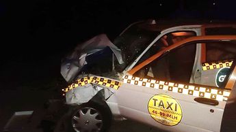 El taxista lesionado fue identificado como Palemón Ríos. | Especial